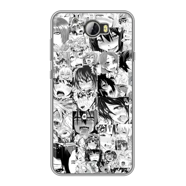 Чехол с принтом «Ahegao manga» для Huawei Y5II