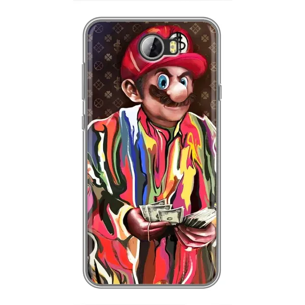 Чохол з принтом «Mario LV» для Huawei Y5II