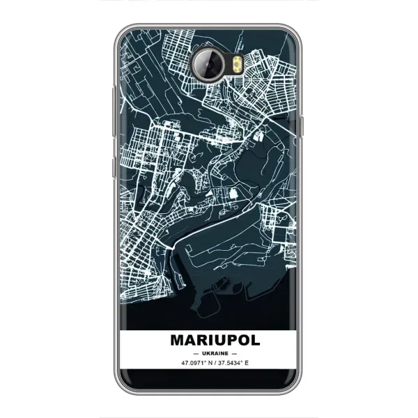 Чохол з принтом «Маріуполь» для Huawei Y5II