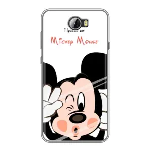 Міккі Маус чохол для Huawei Y5II (AlphaPrint - Мультяшні) (Маус Міккі)