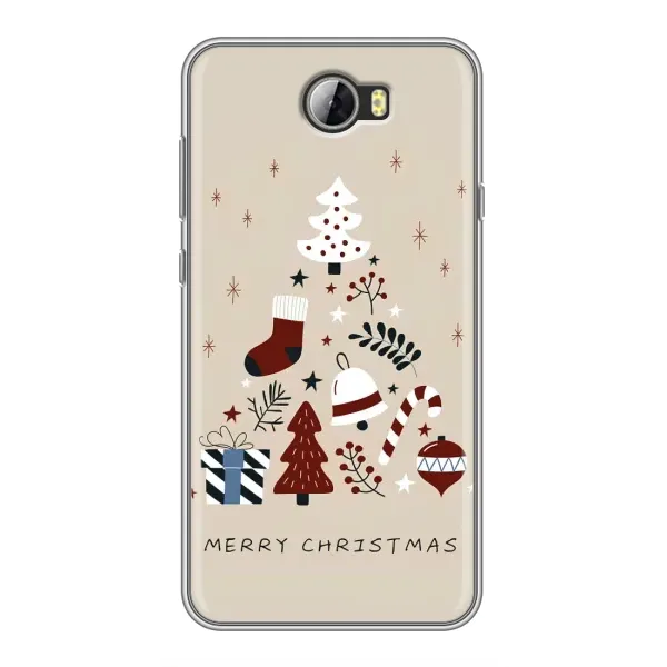 Чехол с принтом «Merry Christmas» для Huawei Y5II Чехол с принтом «Merry Christmas» для Huawei Y5II