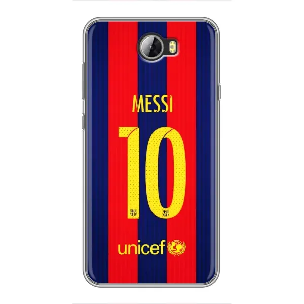 Чохол з принтом «Messi Barca 10» для Huawei Y5II