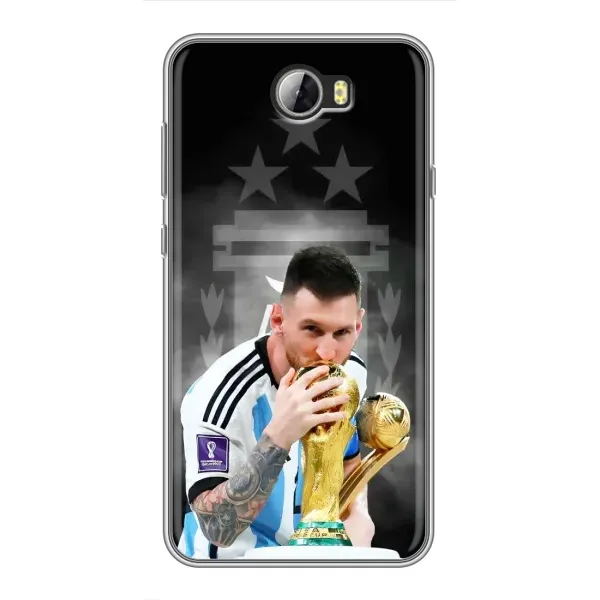 Чехол с принтом «Месси Чемпион» для Huawei Y5II