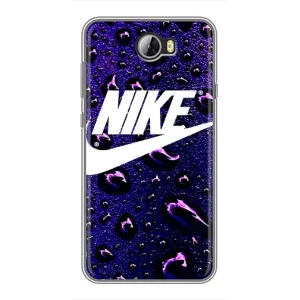 Чехол для Huawei Y5II - с принтом Найк (AlphaPrint) (Найк принт)
