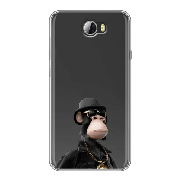 Чехол с принтом «Обезьяна NFT» для Huawei Y5II