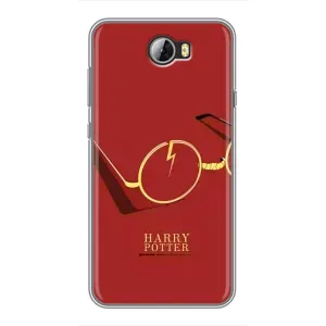 Чехлы с Гарри Поттером для Huawei Y5II (AlphaPrint) (очки Гарри)