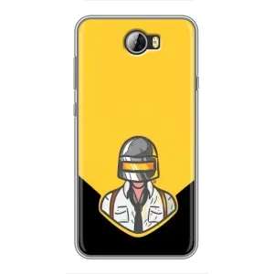 Чеjхол PUBG для Хуавей У5II (AlphaPrint) (Пабг в шоломі)