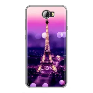 Чехол Эйфелева Башня для Huawei Y5II - (AlphaPrint) (Париж Башня)