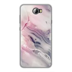 Мраморний чехол на Huawei Y5II (VPrint) (Пурпурний Мрамор)