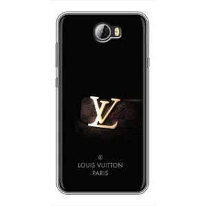 Чехлы Луи Витон для Huawei Y5II (AlphaPrint - LOUIS VUITTON) (ремешок LV)