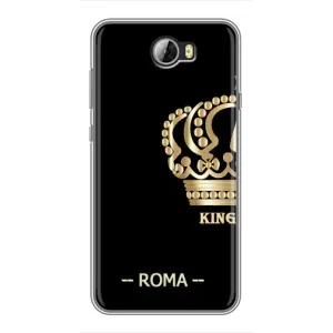 Чохли для Huawei Y5II (VPrint) - Футбольні клуби (Roma)