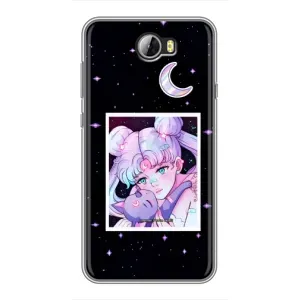 Чехлы Персонажи Аниме Наруто для Huawei Y5II (AlphaPrint) (Сейлор Мун)