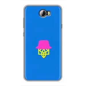 Чохли для Huawei Y5II Укр. Символіка (AlphaPrint) (Шапка на гербу)