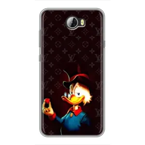 Чехли для Huawei Y5II - Скрудж МакДак Louis Vuitton (PREMIUMPrint) (Скрудж з ботліантом)