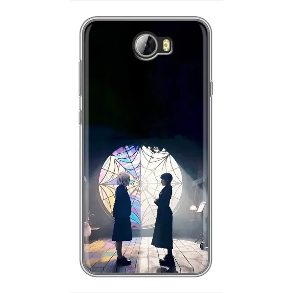 Чехол с принтом «Уэнздей и Инид» для Huawei Y5II