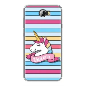 Чохол для Хуавей У5II - (Єдинорожки - Новинки) (AlphaPrint) (Unicorn)