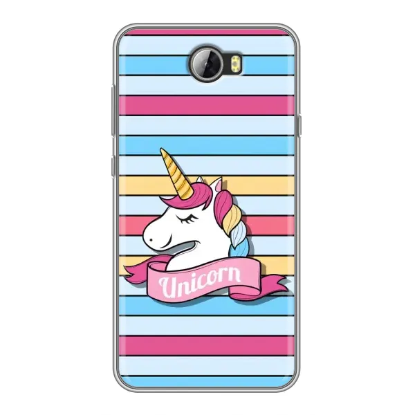Чехол с принтом «Unicorn» для Huawei Y5II