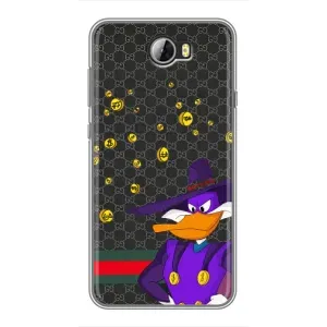 Бренднові Чохли для Huawei Y5II - (PREMIUMPrint) (Утка Гуччі)