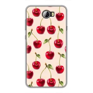 Чохли з фруктами для Huawei Y5II (VPrint) (Черешня)