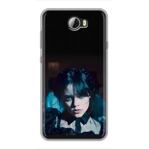 Чехол с принтом «взгляд Уэнздей» для Huawei Y5II