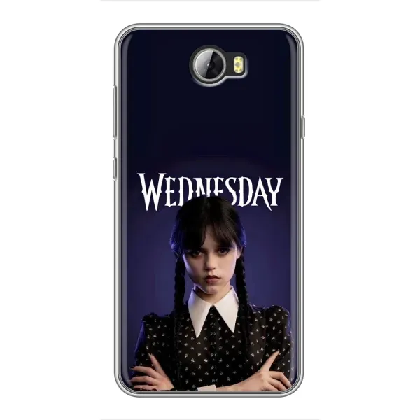 Чохол з принтом «Wednesday» для Huawei Y5II