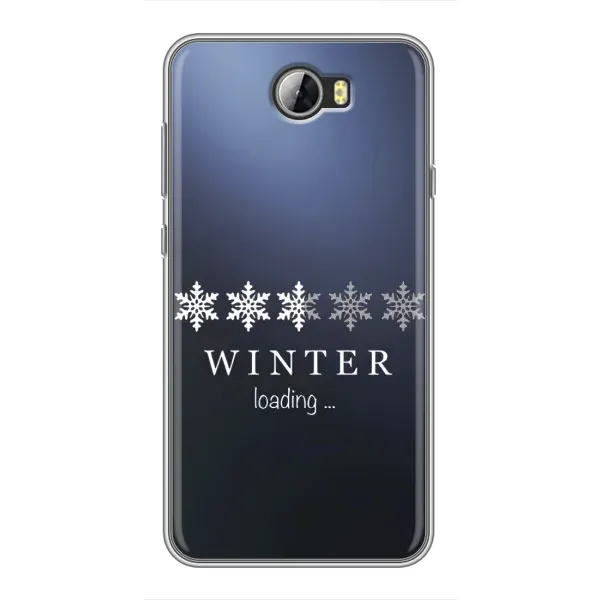 Чехол с принтом «Winter loading» для Huawei Y5II Чехол с принтом «Winter loading» для Huawei Y5II