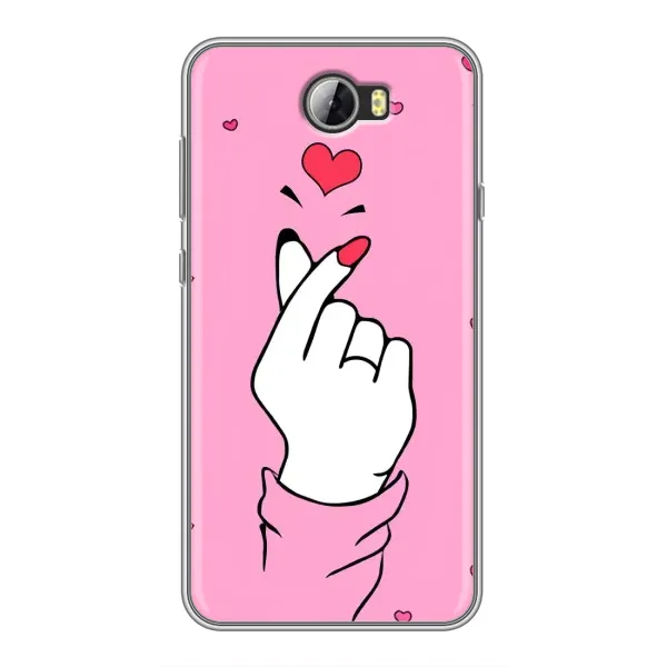 Чехол с принтом «Знак Love» для Huawei Y5II Чехол с принтом «Знак Love» для Huawei Y5II