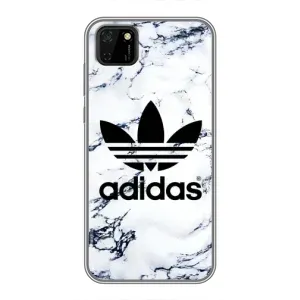 Чехлы Адидас для Huawei Y5p (AlphaPrint) (Адидас на мраморе)