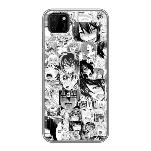 Чехлы Персонажи Аниме Наруто для Huawei Y5p (AlphaPrint) (Ahegao manga)