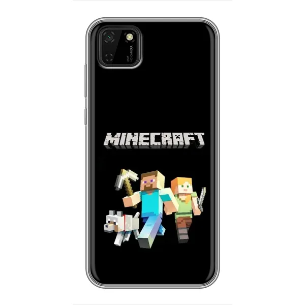 Чехол с принтом «герои Minecraft» для Huawei Y5p Чехол с принтом «герои Minecraft» для Huawei Y5p