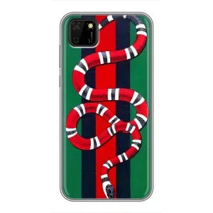 Чехлы ГУЧЧИ для Хуавей Y5п (AlphaPrint) (Gucci змия)