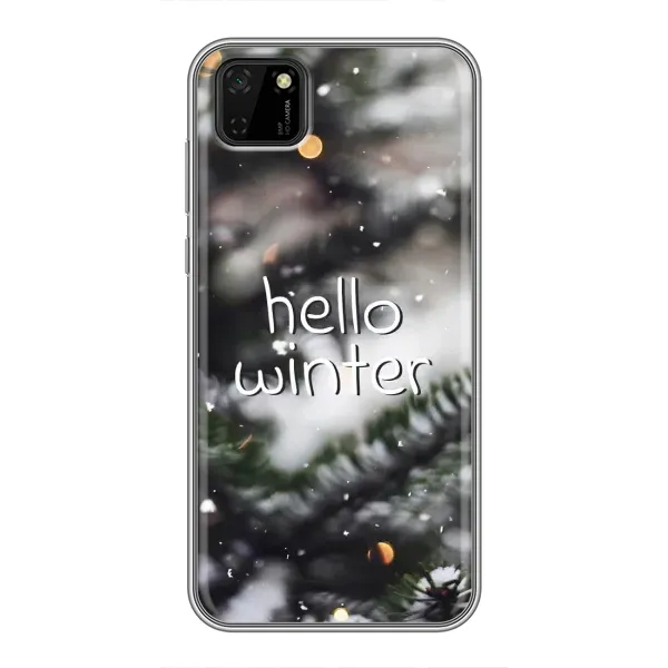 Чехол с принтом «Hello winter» для Huawei Y5p