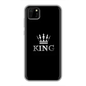 Чехол с Короной Хуавей Y5п - (AlphaPrint) (KING)