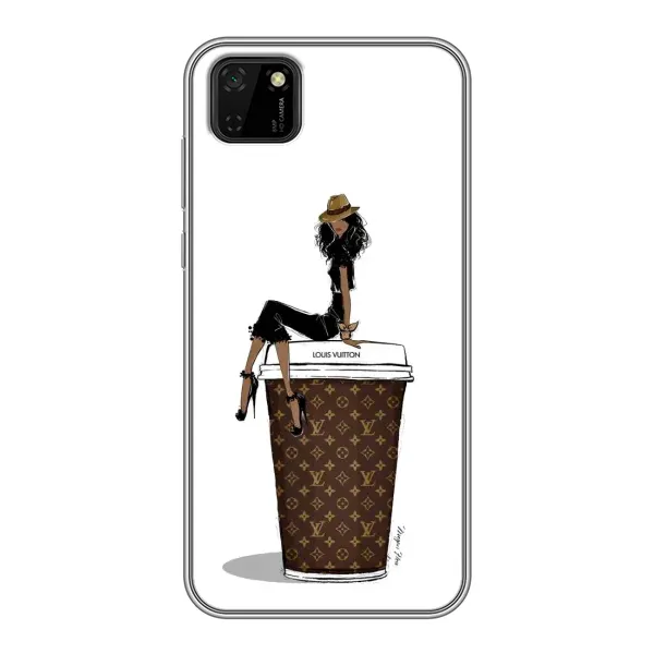 Чохол з принтом «кава LOUIS VUITTON» для Huawei Y5p