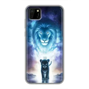 Чехол со Львом для Huawei Y5p (VPrint) (Маленький лев)