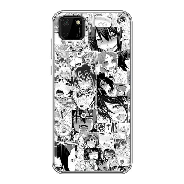 Чехол с принтом «Ahegao manga» для Huawei Y5p