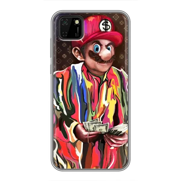 Чохол з принтом «Mario LV» для Huawei Y5p