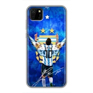 Чехлы для Huawei Y5p (Leo чемпион) (AlphaPrint) (Месси сборная)