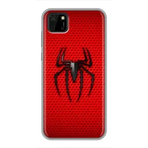 Чехол с человеком пауком для Huawei Y5p - (AlphaPrint) (Паук Марвел)