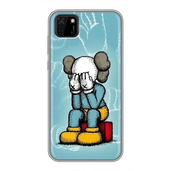 Чохол з принтом «Плач Bearbrick» для Huawei Y5p