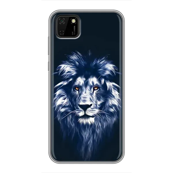 Чохол з принтом «Синій Лев» для Huawei Y5p Чохол з принтом «Синій Лев» для Huawei Y5p