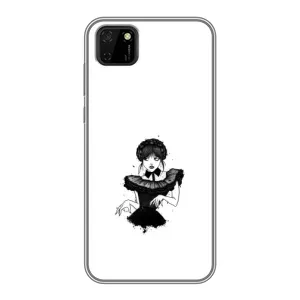 Чехлы Венсдей на Huawei Y5p Уэнсдей (AlphaPrint) (танец Уэнздей)