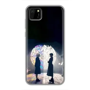 Чехлы Венсдей на Huawei Y5p Уэнсдей (AlphaPrint) (Уэнздей и Инид)