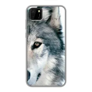 Чехлы с картинками животных Huawei Y5p (Волк)