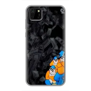 Чехлы с крутыми принтами для Huawei Y5p - (PREMIUMPrint) (Воры)