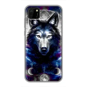 Защитные чехлы для Хуавей Y5п (AlphaPrint) (ХИТ продаж) ВОЛК (Волк)