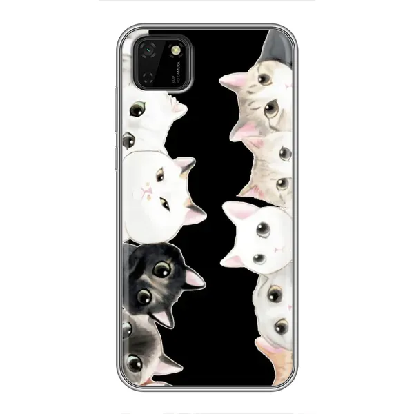 Чохол з принтом «Погляд котиків» для Huawei Y5p