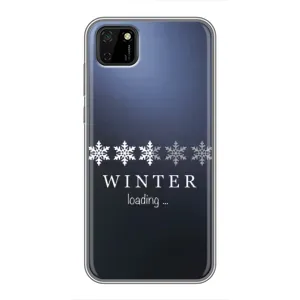 Зимние Чехлы для Хуавей Y5п - прозрачный фон (Winter loading)