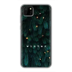 Новогодние, Праздничные Чехлы для Huawei Y5p - 2024 год (Winter)