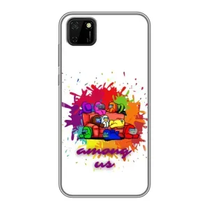 Чехол Амонг Ас для Huawei Y5p (AlphaPrint) (Яркий АмонгАс)